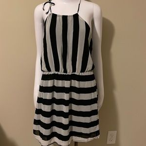 Black and white dress